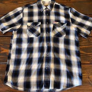 Dixxon flannel bamboo shirt. Size L.